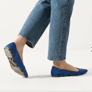 $5 ship! Rothy's The Point - Deep Ocean Blue - 8.5